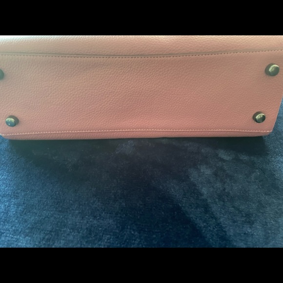 COACH Mia Pink Rose Leather Satchel/Crossbody